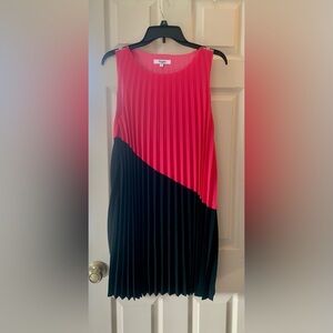 Vintage Y2K Pleated Runway Dress